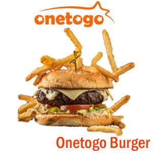 Burger and fries Onetogo